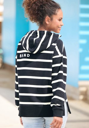 Elbsand, ELBSAND KAPUZENSWEATSHIRT - Hoodie - marine-weiß