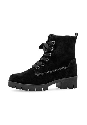 Gabor, COMBAT - Platform ankle boots - schwarz