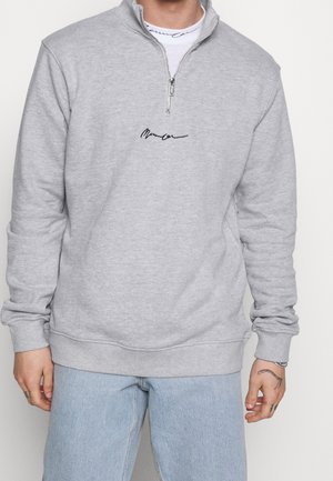 Sweatshirt - mottled grey