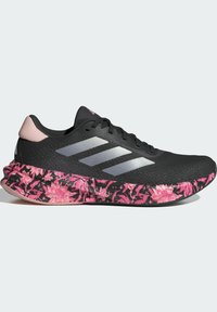 adidas Performance SUPERNOVA STRIDE - Pantofi de alergare pe asfalt - core black metalic sandy pink