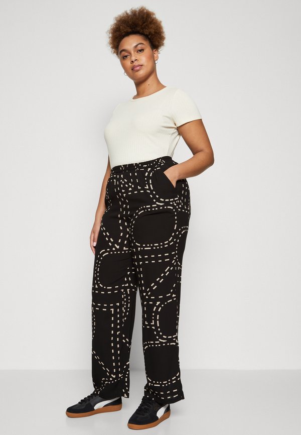 CARPHOEBE LIFE WIDE - Trousers2