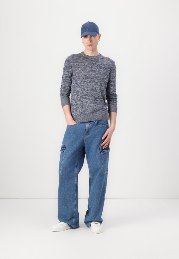 CREW NECK - Jumper - desert sky/ivory petal4