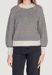 VILA Strickpullover - gold-coloured