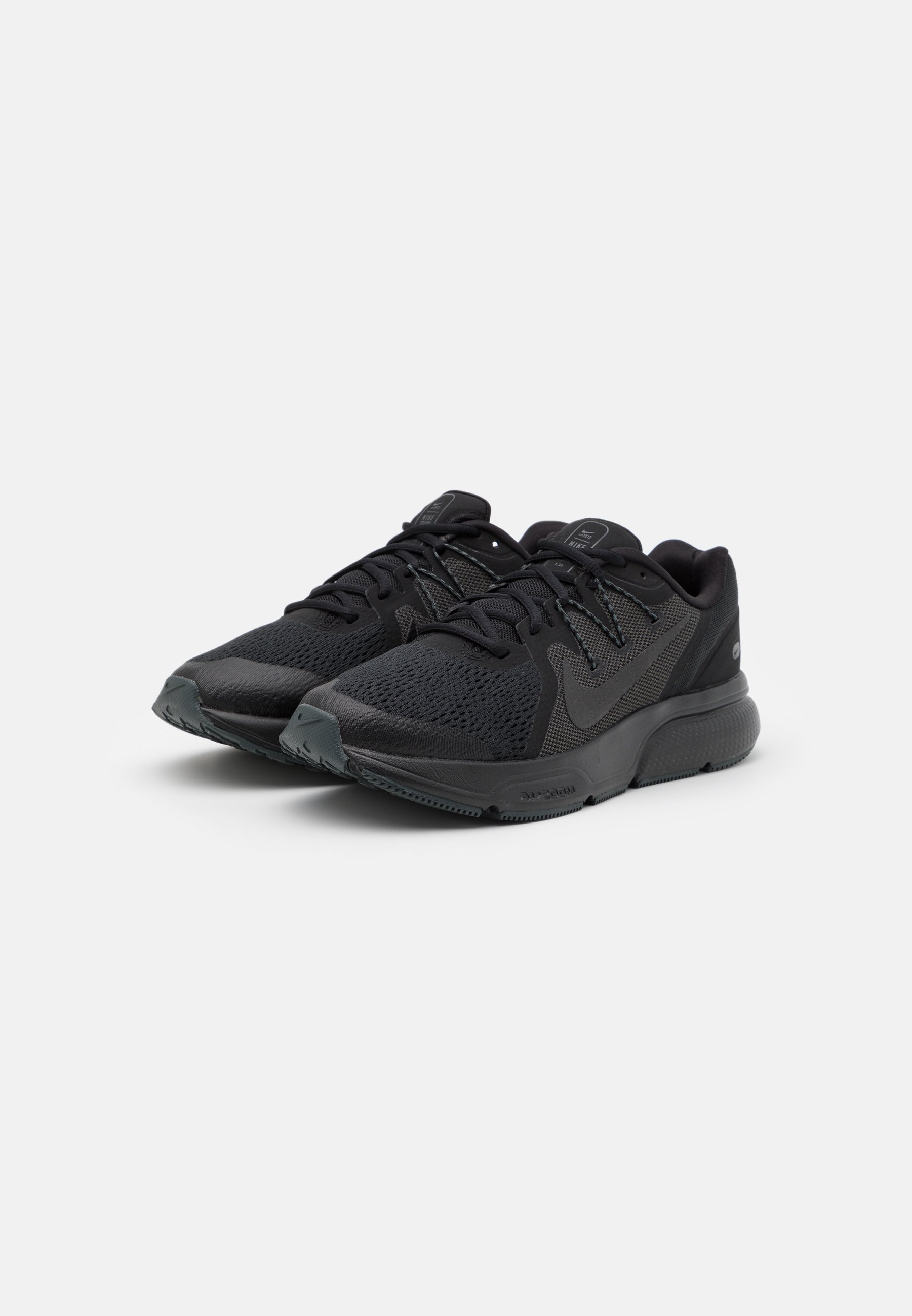 Nike Performance ZOOM SPAN 3 - Stabiliteit hardloopschoenen -  black/anthracite/Zwart - Zalando.nl