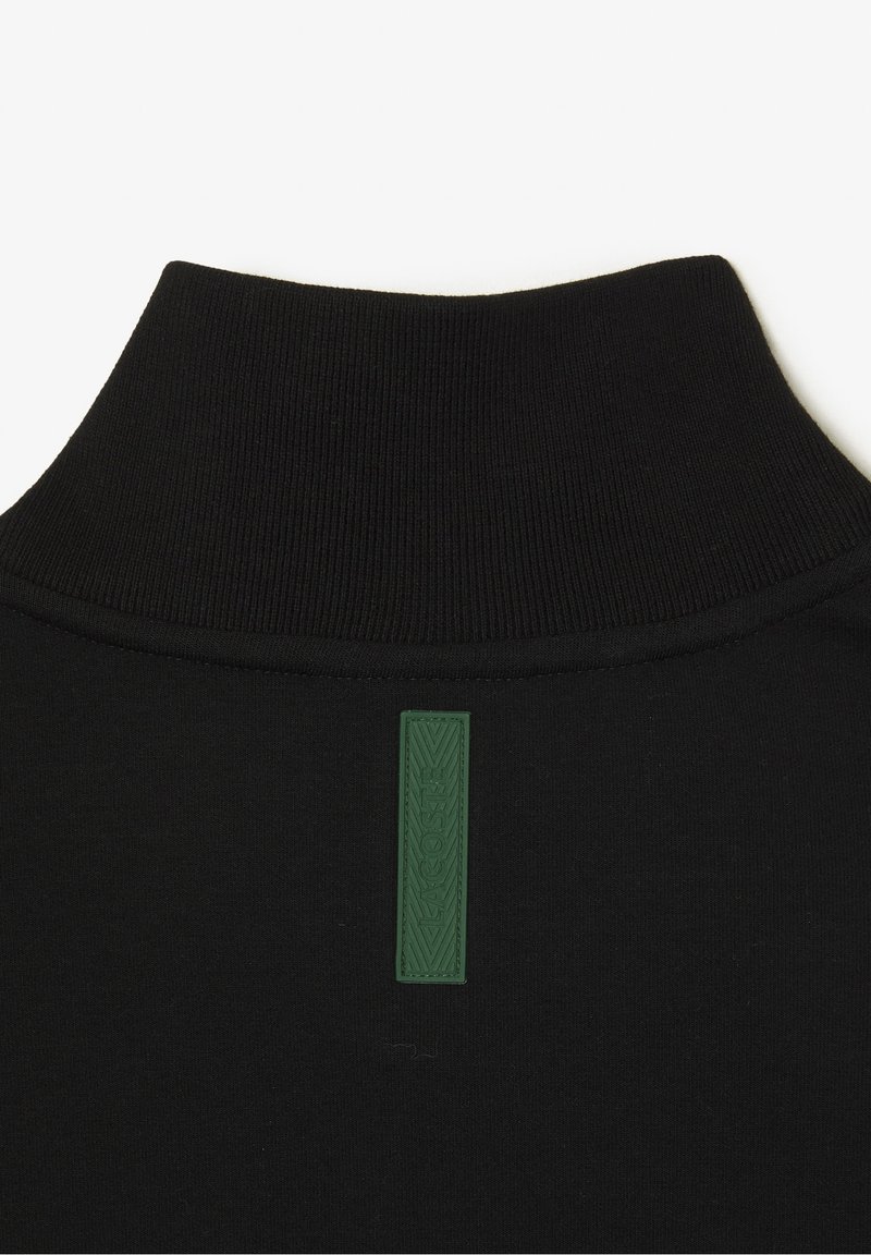 Lacoste Felpa con zip - black