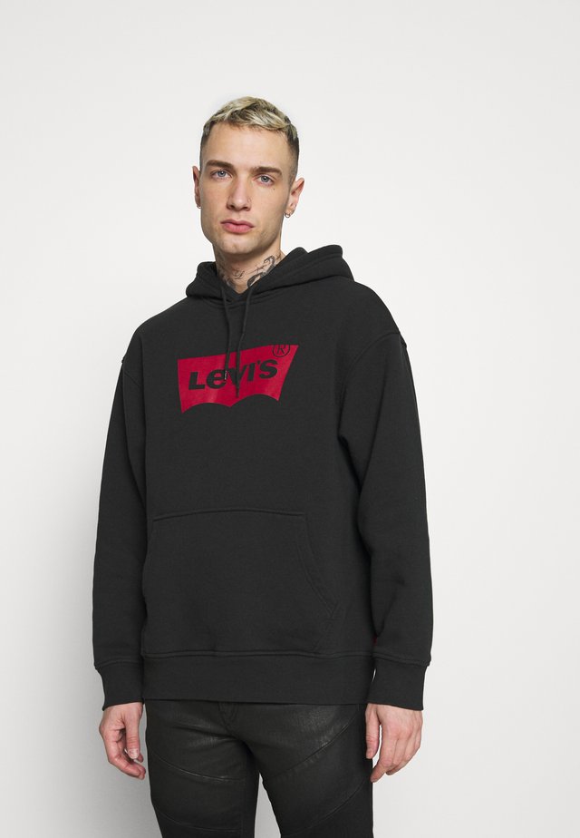 RELAXD GRAPHIC HOODIE UNISEX - Hoodie - black