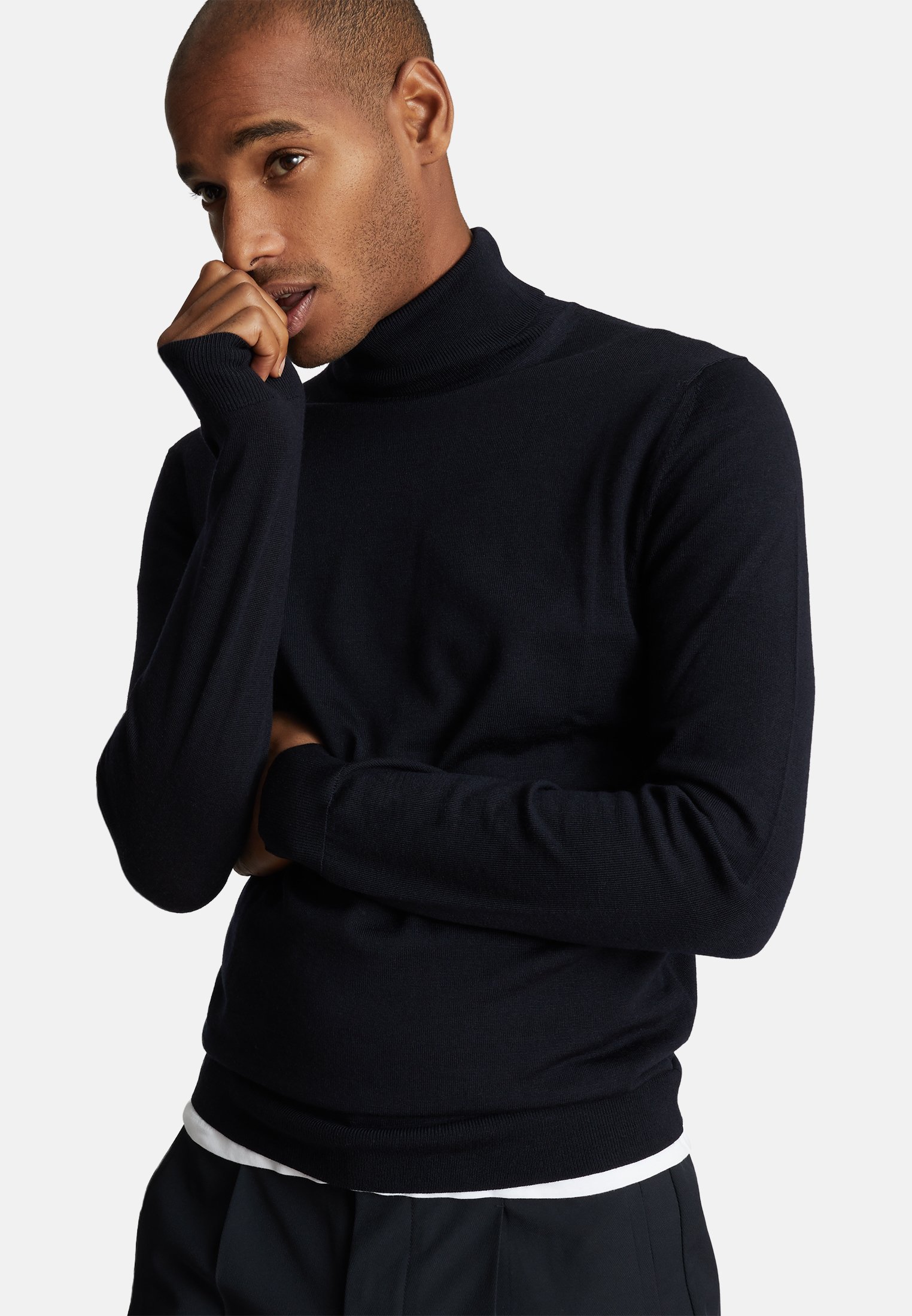 reiss navy jumper