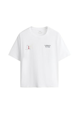 OYSHO, T-shirt imprimé - white
