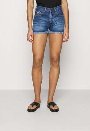 SANTA - Denim shorts - stone