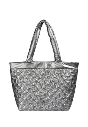 Bolso shopping - silver-coloured