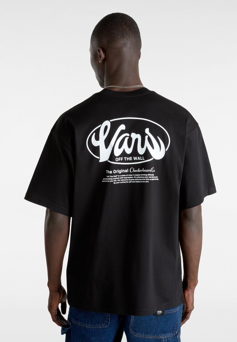 Vans GLOBAL LINE - Camiseta estampada - black