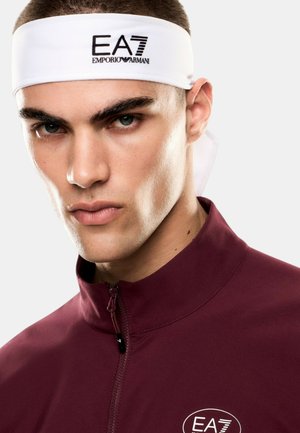 EA7 Emporio Armani, HEADBAND COL MC001 UNISEX - Altri accessori - off-white