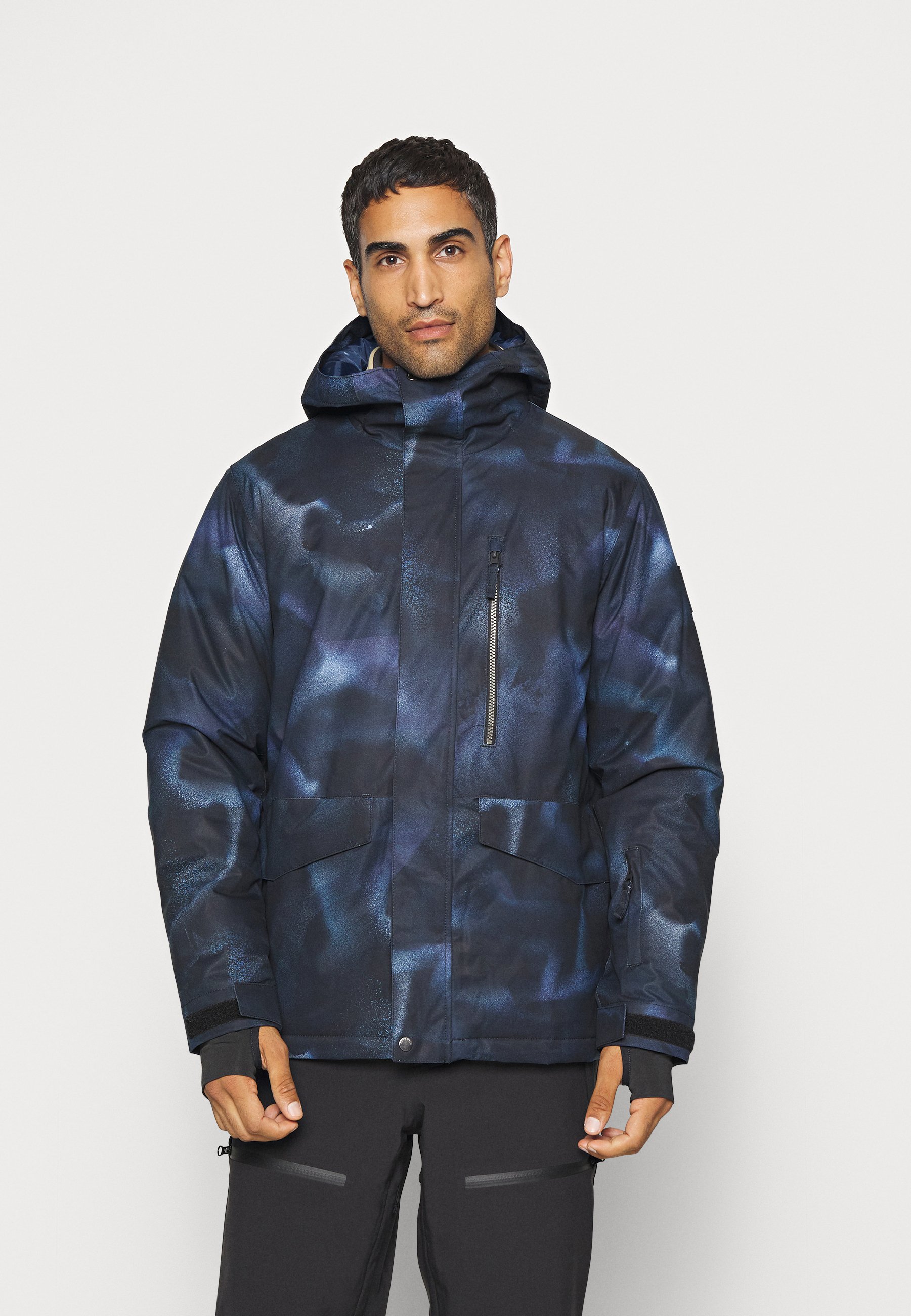 Quiksilver PRINTED - Chaqueta de - insignia blue/azul marino -