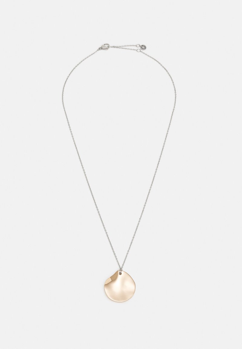 Collana Donna Skagen Kariana In Acciaio Color Oro - Lunghezza Regolabile 45 Cm, Chiusura Moschettone