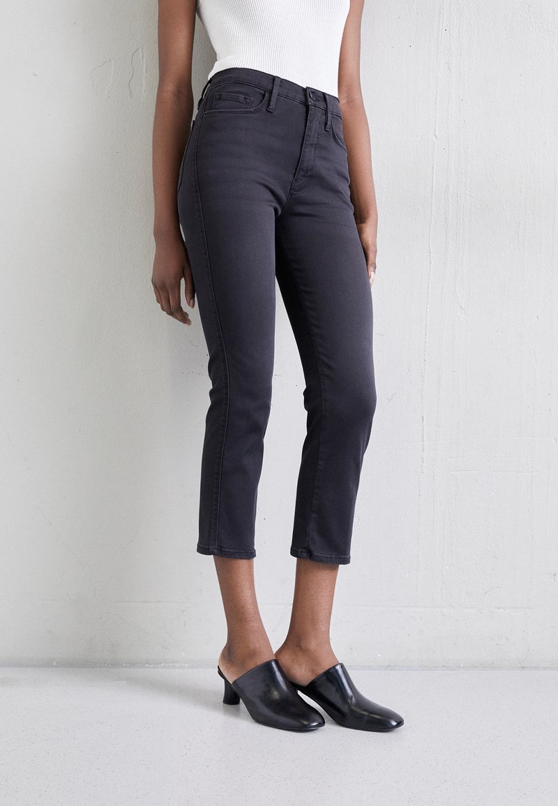 FRAME LE PIXIE SYLVIE Straight leg jeans kerry/black Zalando.co.uk