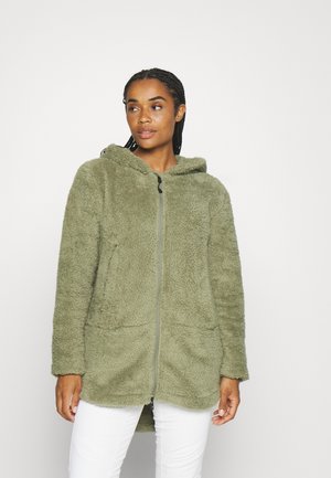 WOMENS FULL ZIP - Flisinė striukė - forest moss