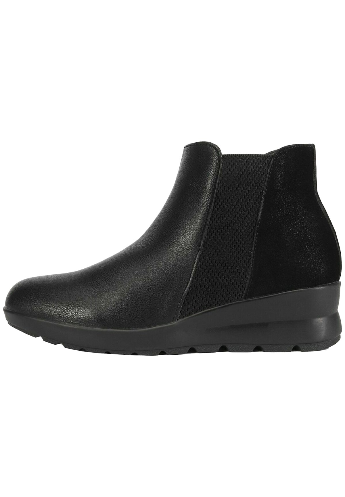 Polaris Botines de cuña - black/negro - Zalando.es