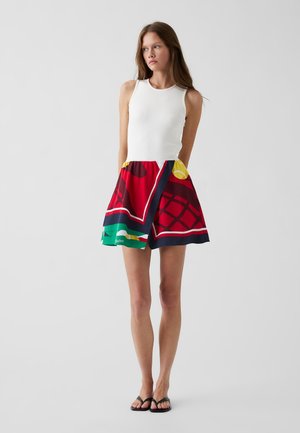 GAP, MALBON HANDKERCHIEF MINI DRESS - Дневна рокля - new off white