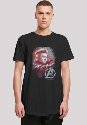 MARVEL AVENGERS ENDGAME HAWKEYE BRUSHED - Print T-shirt - black