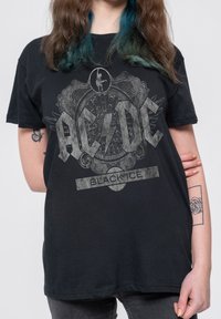 Paradiso Clothing AC DC ICE CONTRAST - Print T-shirt - black