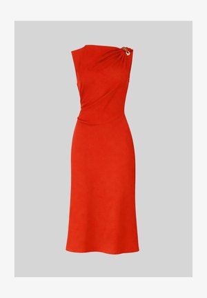 AN'GE, ROBE MIDI MILANA PIMENT - Robe de jour - piment