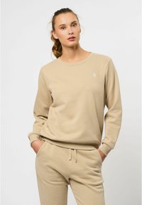 U.S. Polo Assn. Sweatshirt - white pepper