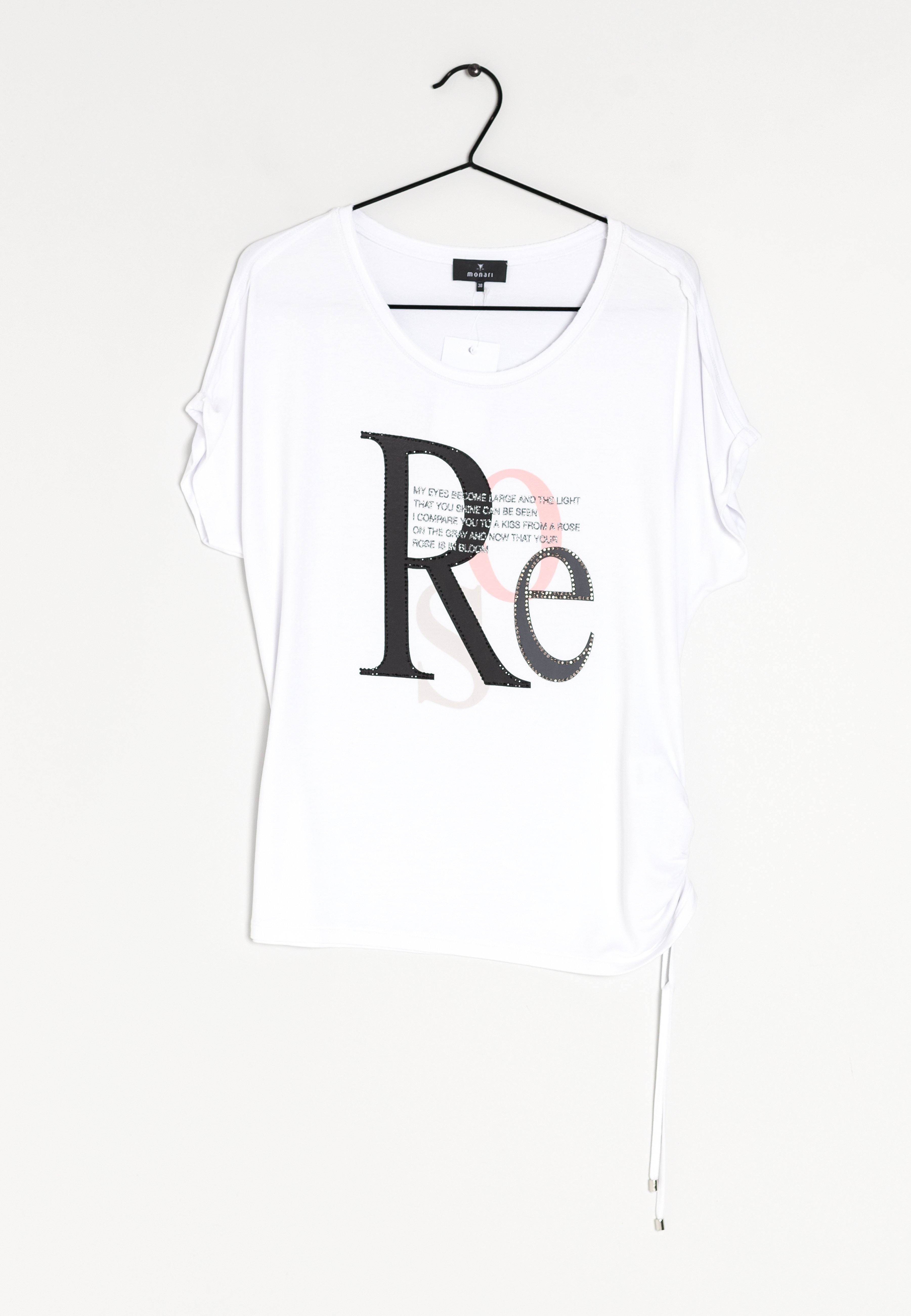 Monari T-shirt print - white/wit - (Pre-owned) - Zalando.nl