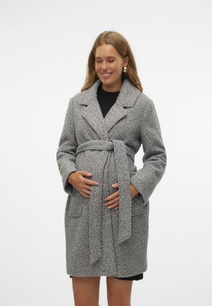 MLJENNA 2IN1 - Īss mētelis - medium grey melange
