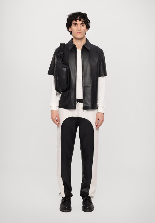 RICK JOGGERS - Leather trousers4