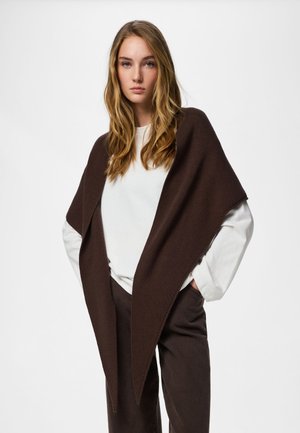 Pieces, PCKOMMA BIG TRIANGLE - Écharpe - hot fudge1