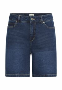 OXMIRA REGULAR FIT - Jeansshorts - dark blue denim