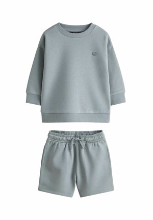 Next, SINGLE FIT - PLAIN CREW NECK AND SET - Survêtement - grey