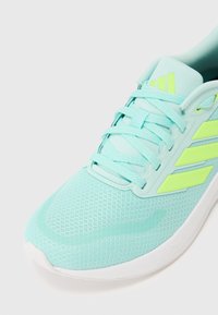 adidas Performance RUNFALCON - Scarpe da corsa su strada - semi flash aqua/lucid lemon/core black