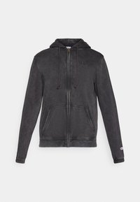 Champion ICONS FULL ZIP HOODIE - Sweatjacke - black