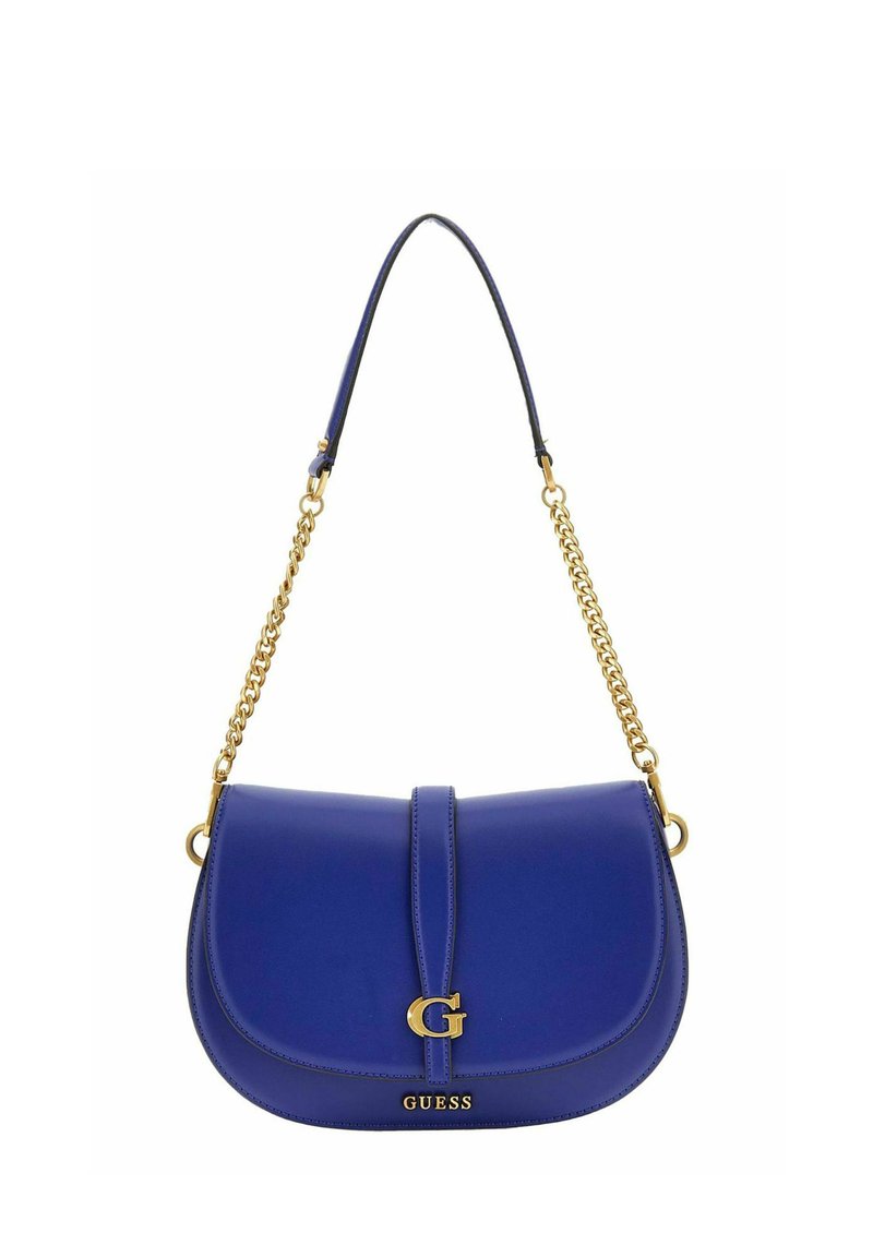 Guess KUBA TRI CMPT FLAP SHLDR - Borsa a tracolla - navy