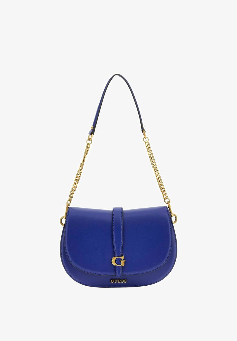 Guess KUBA TRI CMPT FLAP SHLDR - Borsa a tracolla - navy