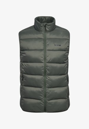 Hummel, HUMMEL HMLLIGHTWEIGHT PUFFER VEST - Vest - castor gray