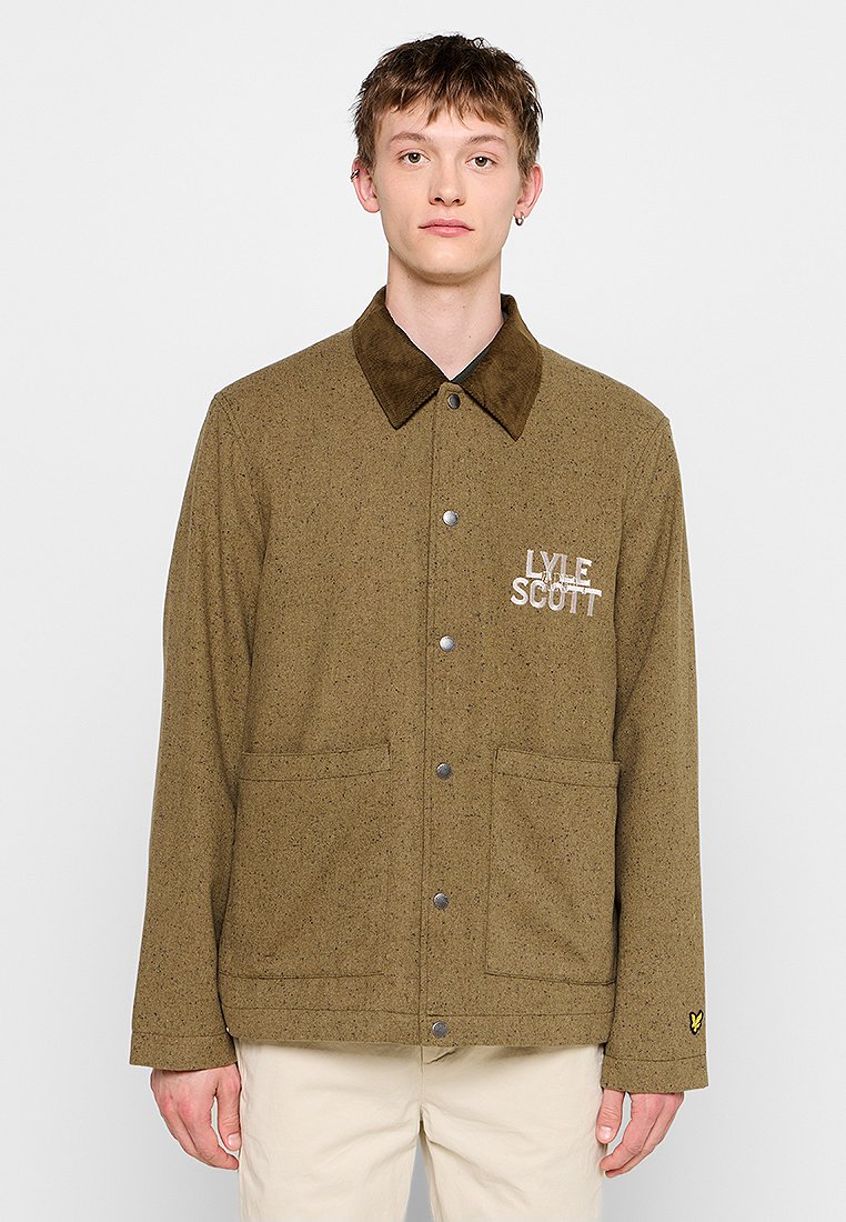 Lyle & Scott Lichte jas bruin