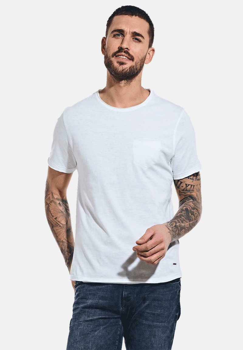 Emilio Adani MY FAVORITE - T-Shirt basic - weiß