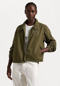Polo Ralph Lauren COTTON CANVAS JACKET - Kerge jope - canopy olive