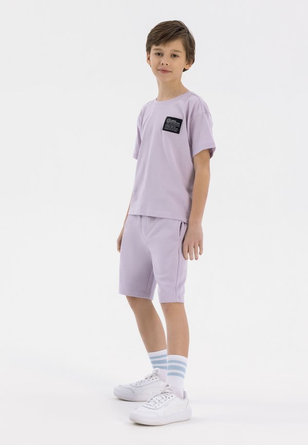 2 PIECES SUMMER SET - Jogginghose - lilac