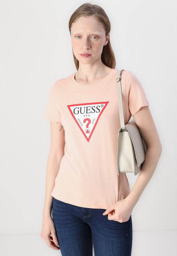 ORIGINAL - Print T-shirt - peach creme4