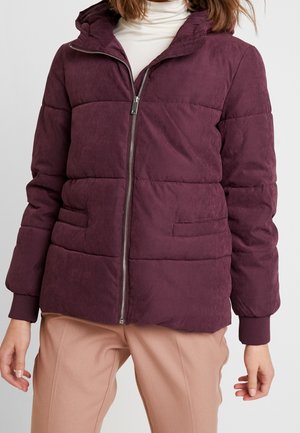 JDY Klassisk frakke - dark purple