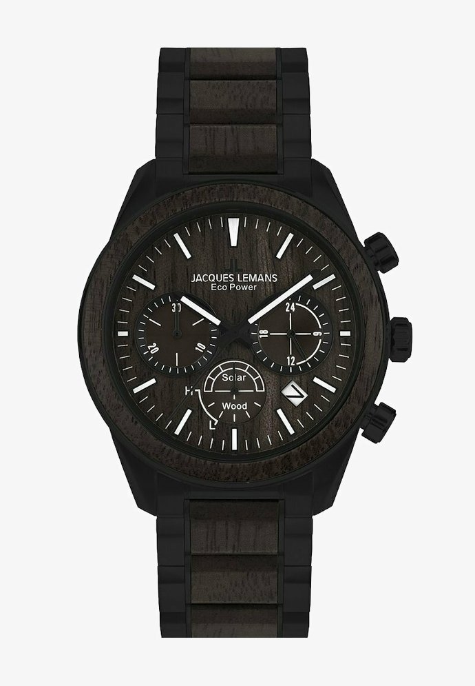 Jacques Lemans LITHIUM-IONEN AKKU - Chronograph - schwarz