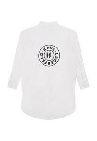 KARL LAGERFELD KIDS Skjortklänning - white