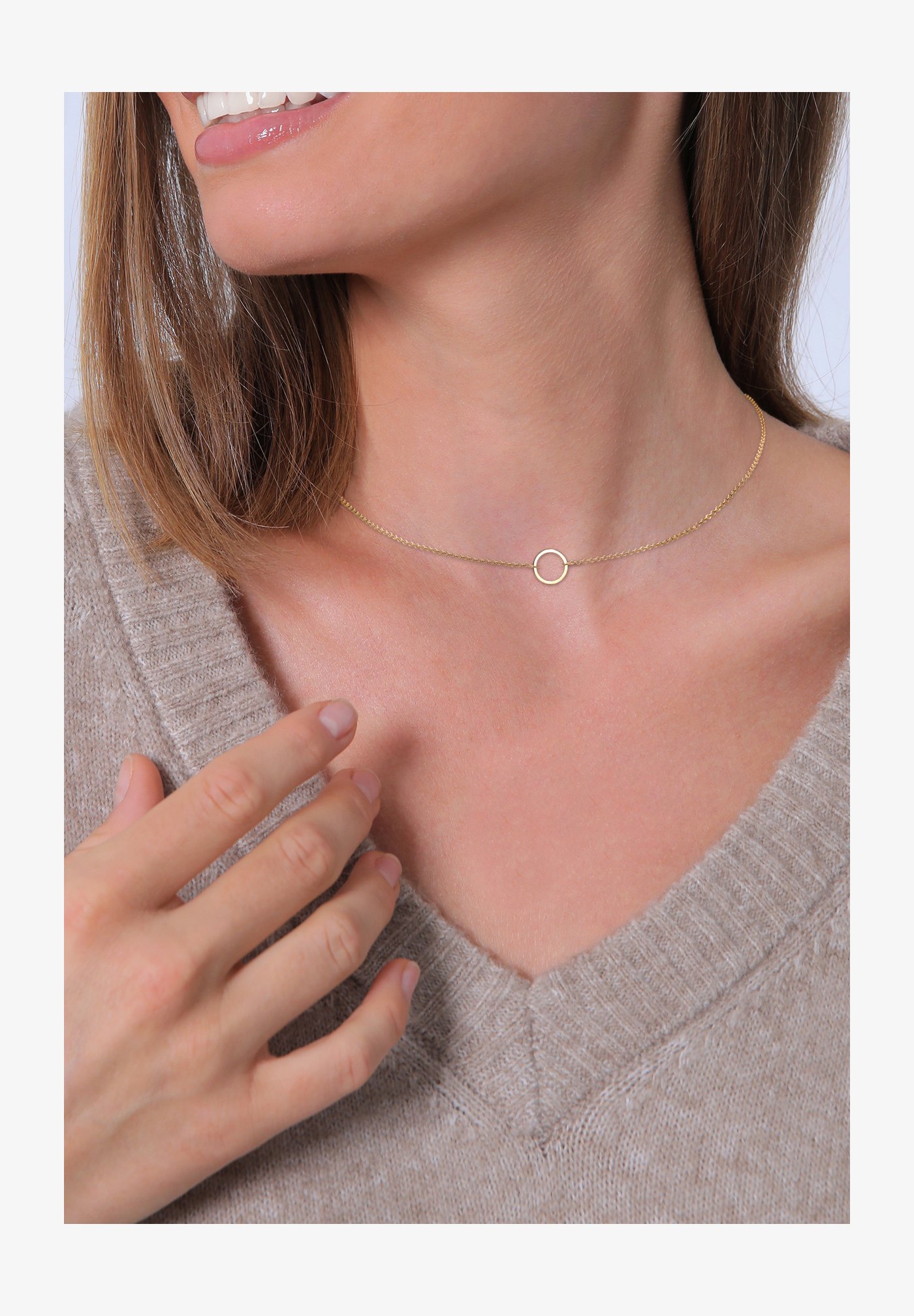 Elli Collana Donna Placcata Oro Con Scritta Aloha - Gioiello In Argento 925, Artigianale, Idea Regalo Dallo Spirito Hawaiano