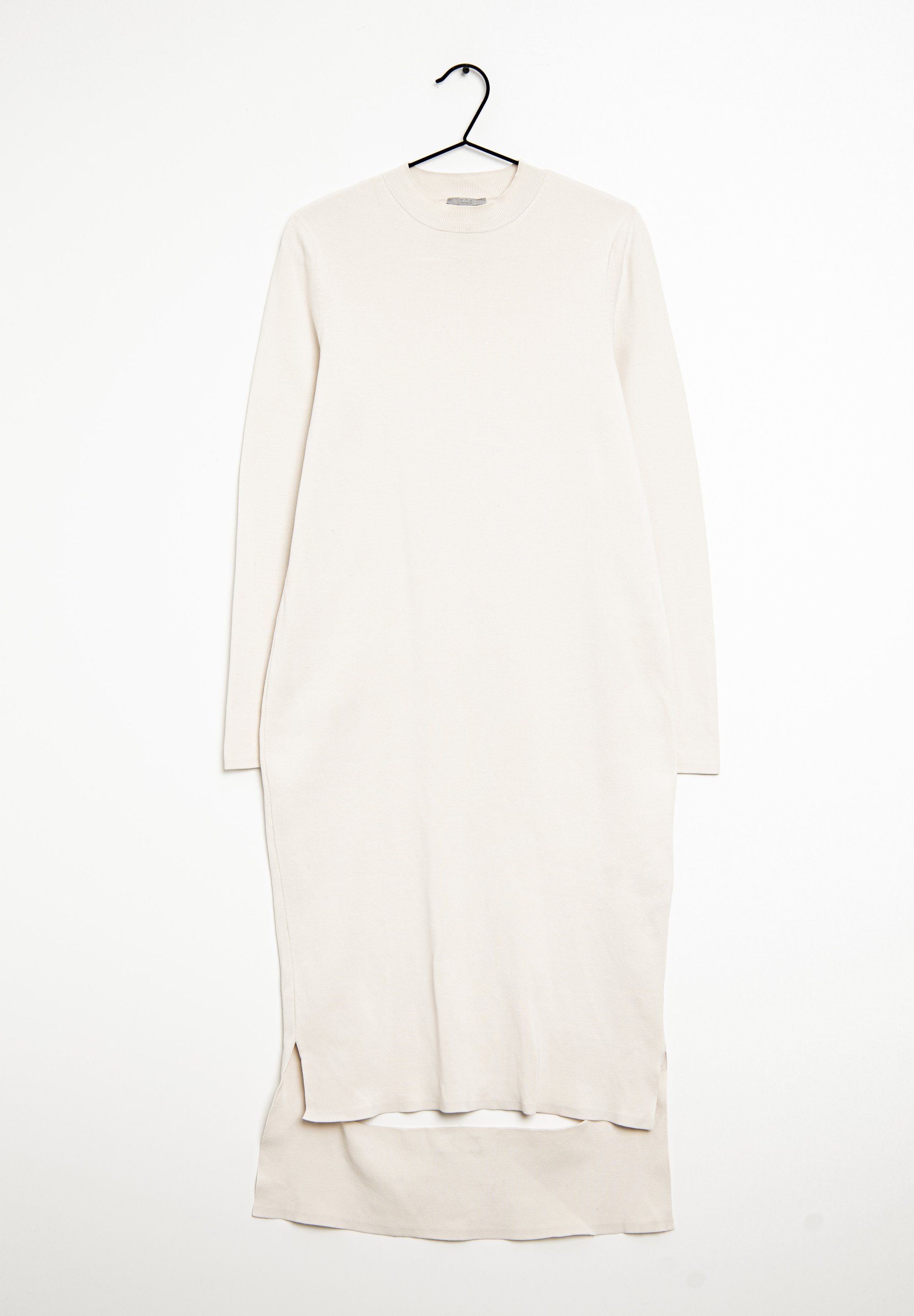 Robe Midi Cos Robe Blanche COS Robe Pull Beige (Seconde Main