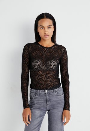 NMCAT LEO - Top s dlhým rukávom - black