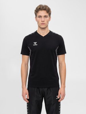Hummel, AUTHENTIC CO - Print T-shirt - black