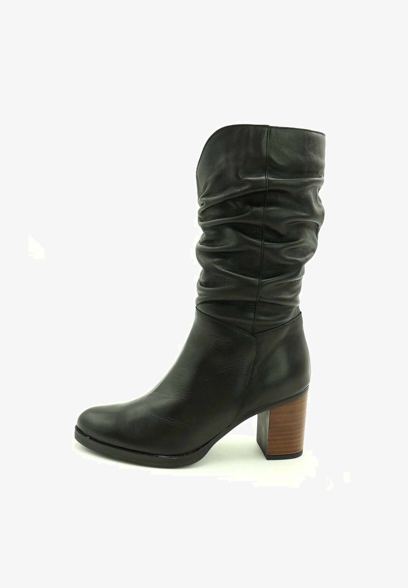 Merisell ARRUGADA ELIO PITTI - Botas con plataforma - black